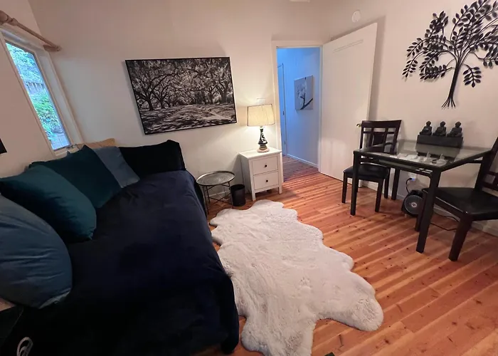 Arcata Forest Retreat Peaceful Redwood Suite 5 Min To Downtown Arcata W Private Patio Fountain & Fire Pit