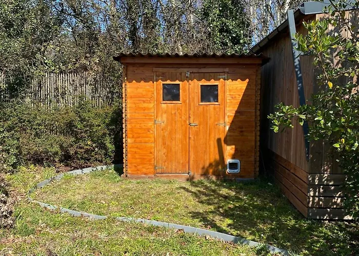 Chalet 3 Chambres Bassin Arcachon - Camping- Parc Aquatique