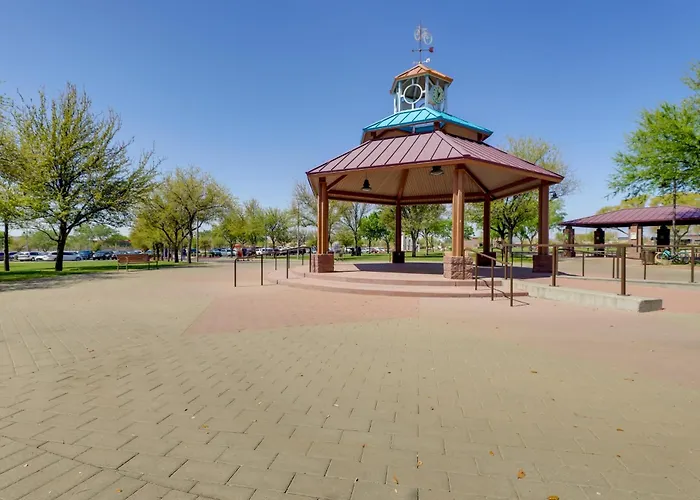Furnished Patio, Fire Pit: Peaceful Anthem Home!