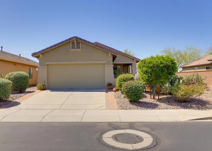 Furnished Patio, Fire Pit: Peaceful Anthem Home!