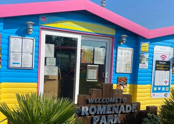 Promenade Park 6 Berth Caravan Next To The Beach Entrance, Wifi Included
