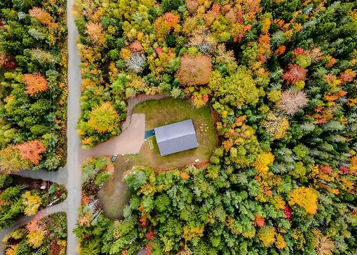 Newly Built Retreat In The Woods Near Acadia