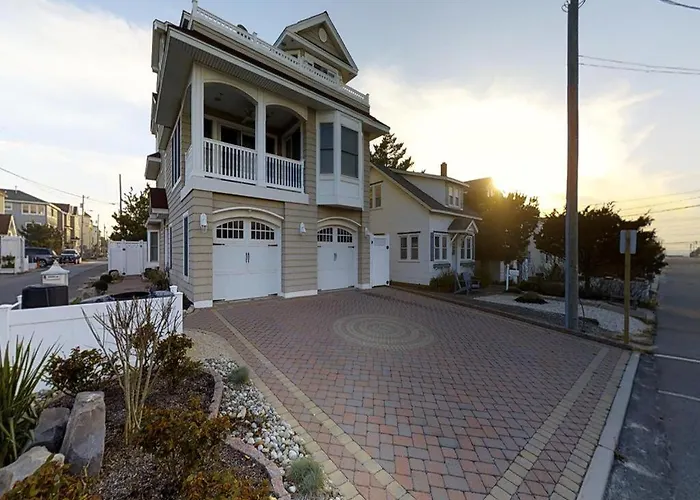 Surf City Home With A Pool! One Off The Ocean, Five Bedrooms-Four Baths, Several Decks With Ocean Views! Corner Property On Ocean Terrace, Just,