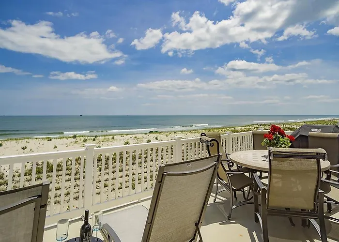Oceanfront Ocean Views Wifi Beach Badges Decks Spectacular Oceanfront -- With Fantastic Views -- Located In Prestigious Harvey Cedars Just