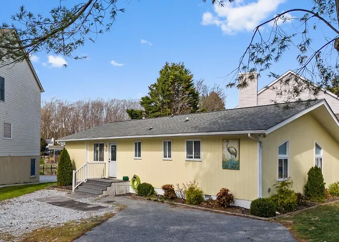 Heron Hideaway Canal-Front 3-Bedroom Home In Ocean Pines, Md, Near Ocean City Beaches