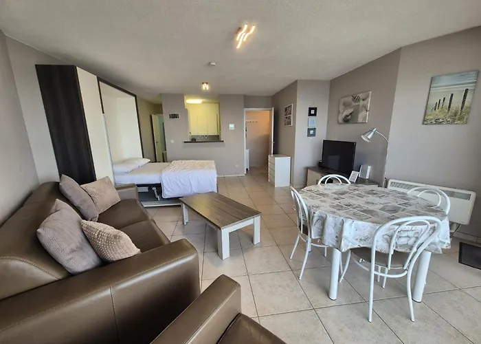 Large Beachstudio Seaview Blankenberge Near Brugge