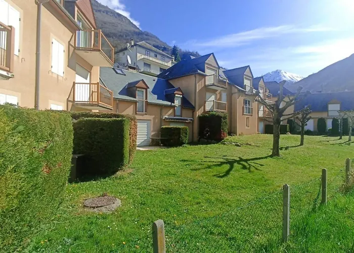 Appartement 2Pers, Superbe Vue Montagne, Expose Sud, Residence Tres Calme, Parking, 5Mns A Pied Du Centre