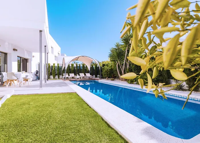 Casa Coco Stylisches Beachhouse Mit Pool & Sundeck Els Poblets Denia