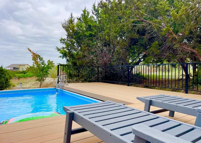 The Outlook - Spa And Deck Views Of Hill Country