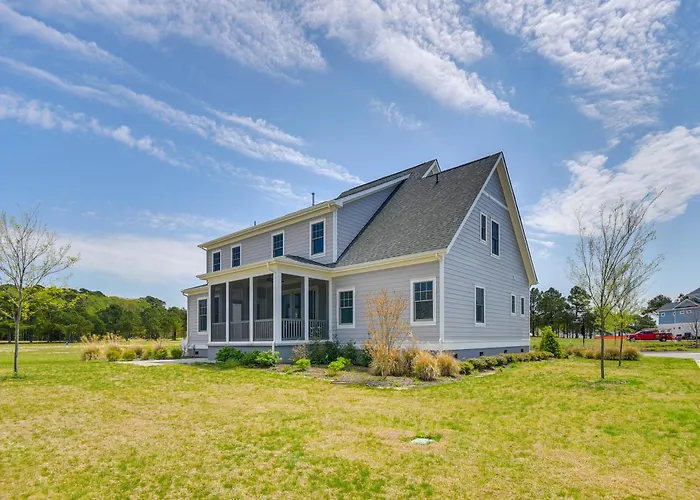 Near Beach & Trails: Elegant Home In Cape Charles!