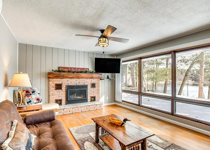 Eagle River Winter Cabin W/ Fire Pits & Trails