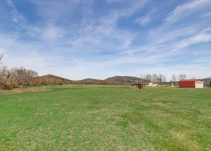 River Access & Gorgeous Views: Pisgah Forest Home!