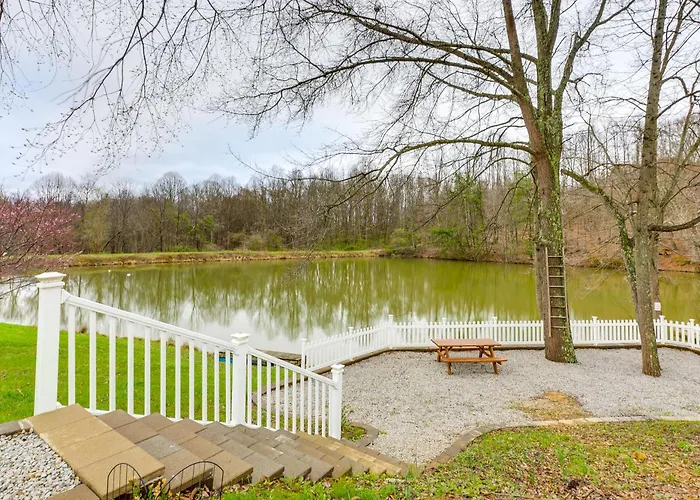 Renovated Logan Home W/ Pond & Fire Pit