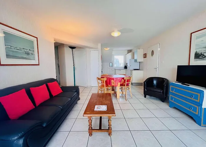 Quiberon : Appartement 3 Pieces, 4 Pers., Balcon Vue Mer
