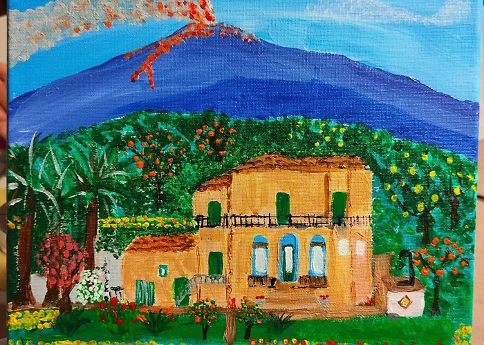 Casa Delle Palme Giarre Sicilia A 3 Km Dal Mare