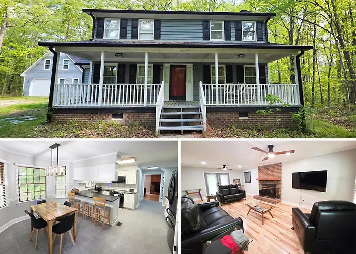 3Br House At Pine Forest Hideaway - 12 Minutes To Unc - Near Jordan Lake
