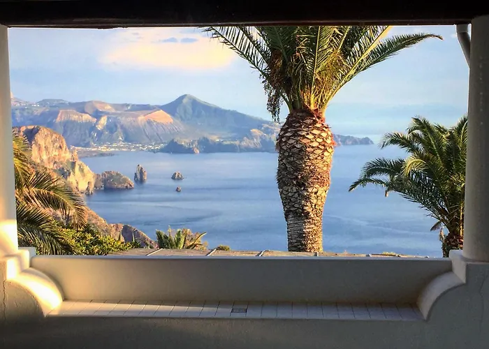 Case Quattrocchi - Giardino E Terrazzi Con Vista Panoramica Sul Mare, Etna E Vulcano
