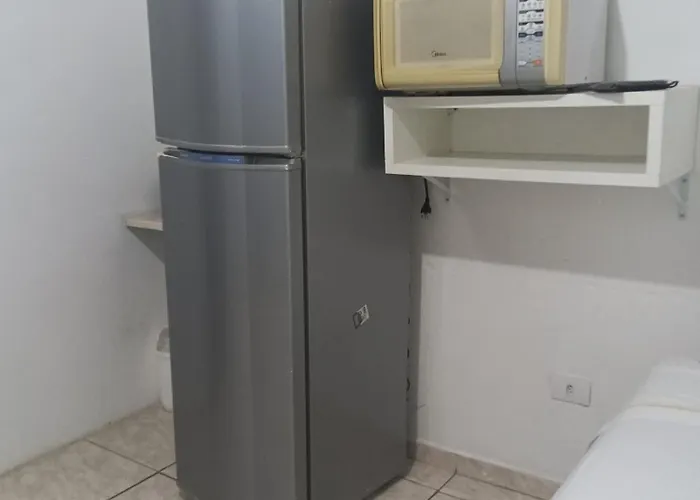 Pousada santos ll, kitnet confortável com ar condicionado