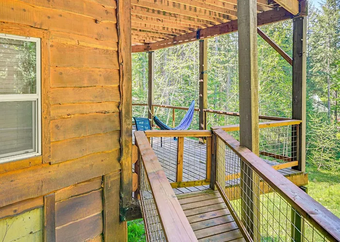 'Grizzly Tower' Packwood Cabin W/ Hot Tub!