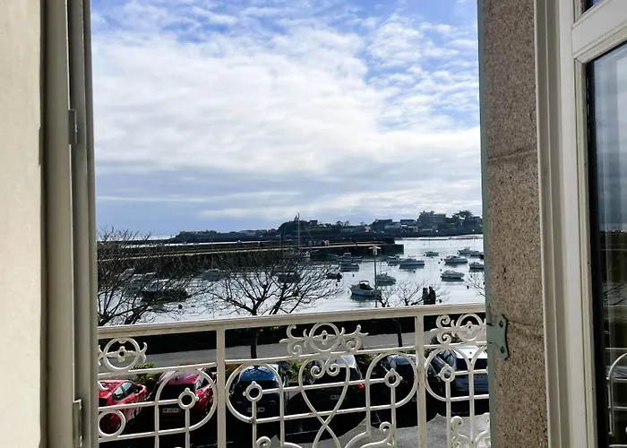 La Maison Du Port, Vue Mer, Jardin Et Parking