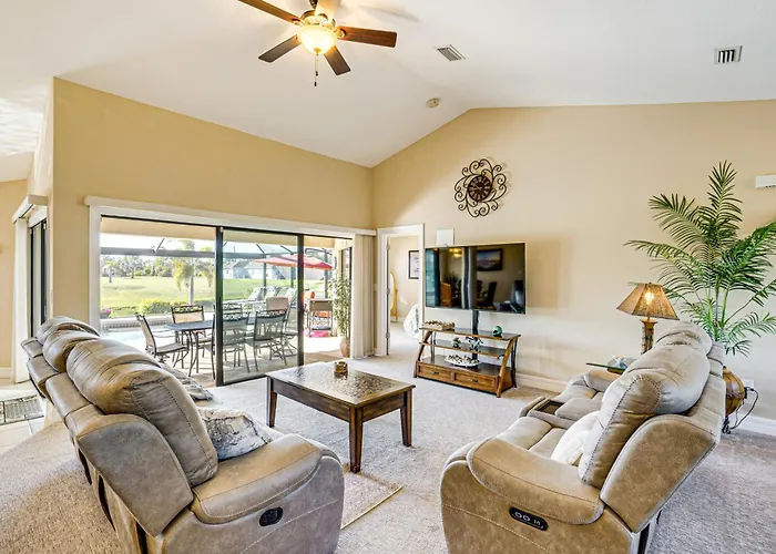 Near Golf & Beaches: Luxe Home In Rotonda West!