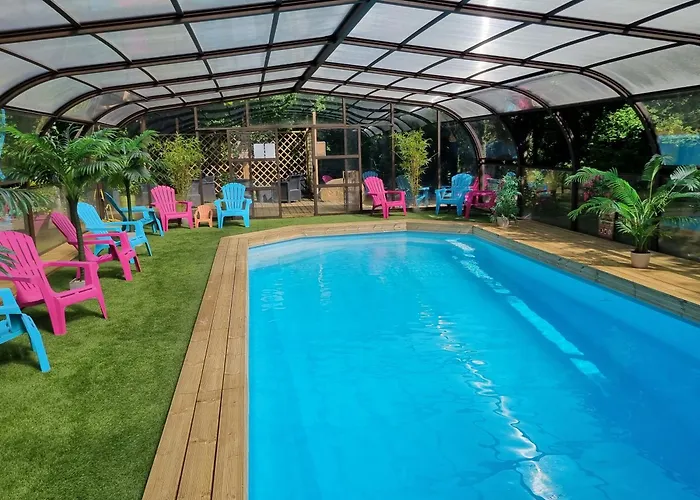 Les Chalets De Saumur, Piscine & Parc Boise, 100M Du Cadrenoir