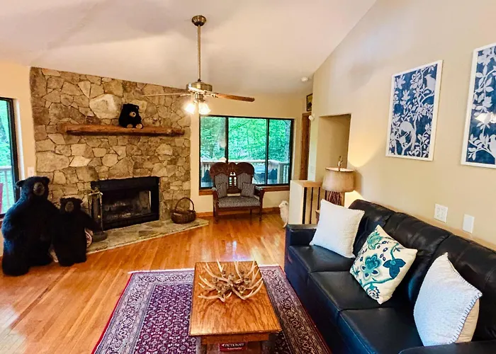 Lakefront Home With Private Dock On Lake Glenville