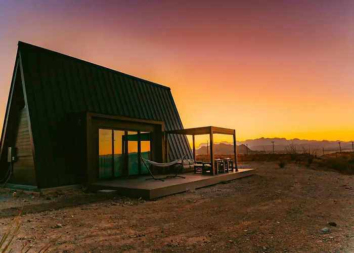 Stardust Big Bend Luxury A-Frame#9 With A Fab View