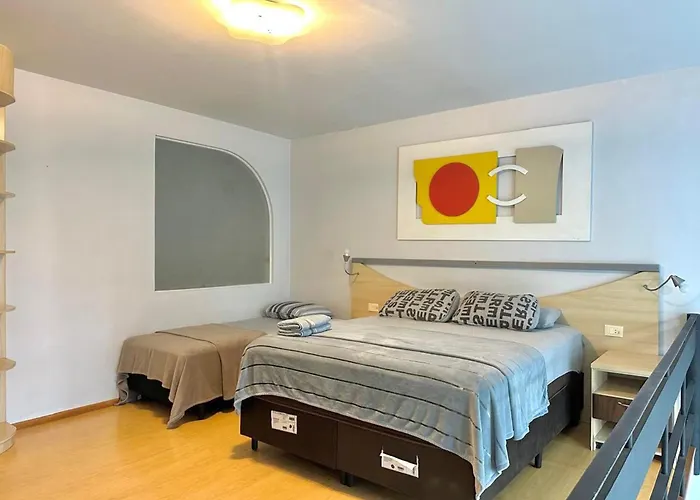 Saint Sebastian Flat 506 - Com Hidro! até 4 pessoas, Duplex, no centro