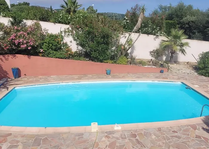 Villa Palm' Issambres 6 Personnes, Clim, Avec Piscine, Jardin Et Parking Prives
