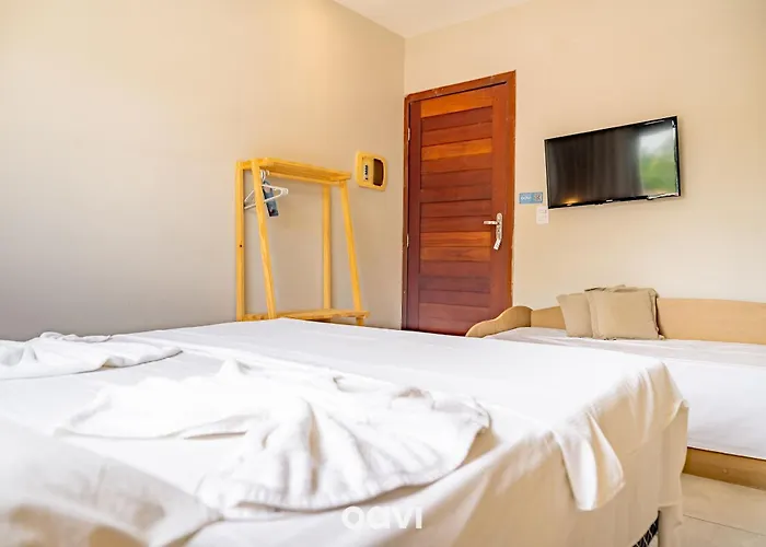 Pousada Recanto Nalu - Quarto à Vista