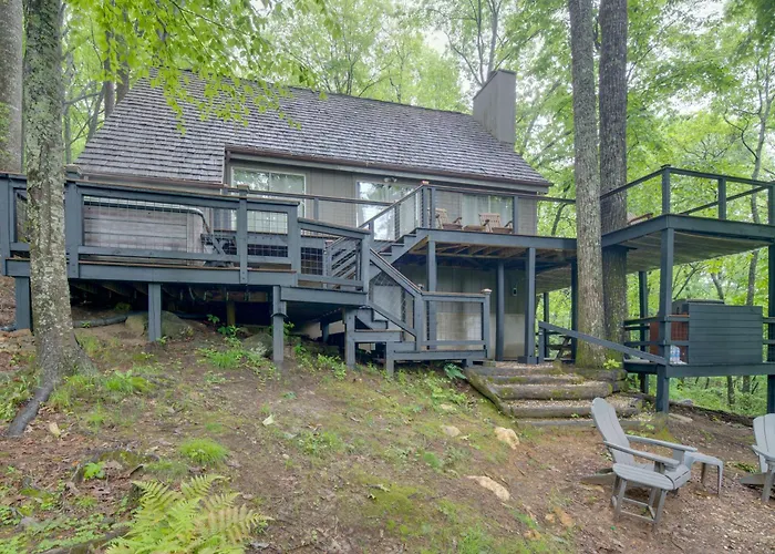 Sapphire Valley Cabin W/ Private Mountain Views!