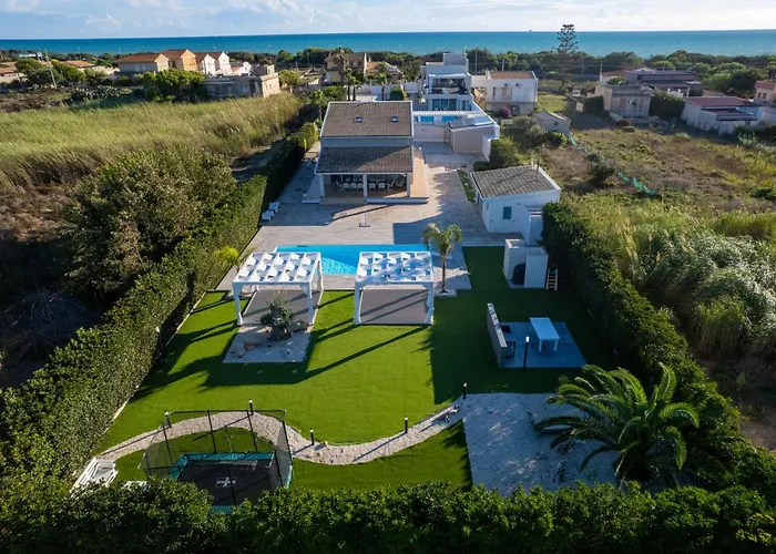 Villa Gemma Sports Heated Pool Sea Sicilymy...