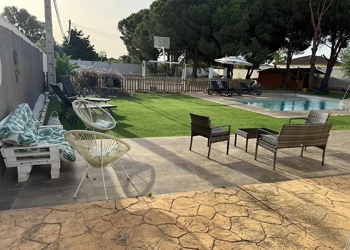 La Marciana - Piscina Pista Tenis Futbol Y Baloncesto Privado - Bungalow Externo Independiente