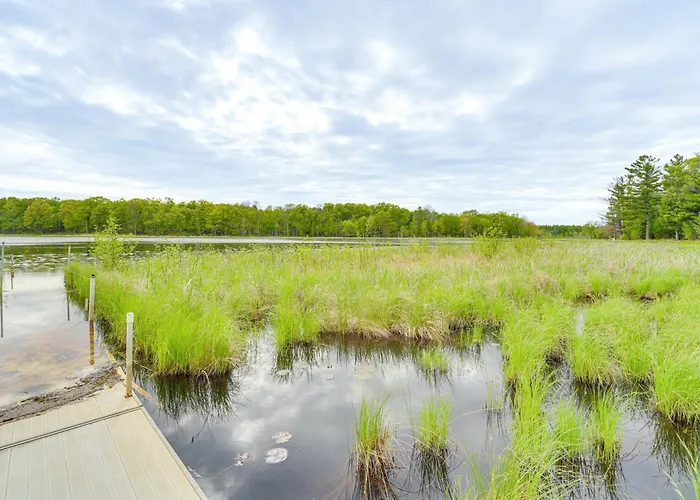 Secluded Lakefront Gem On 300 Acres In Webster