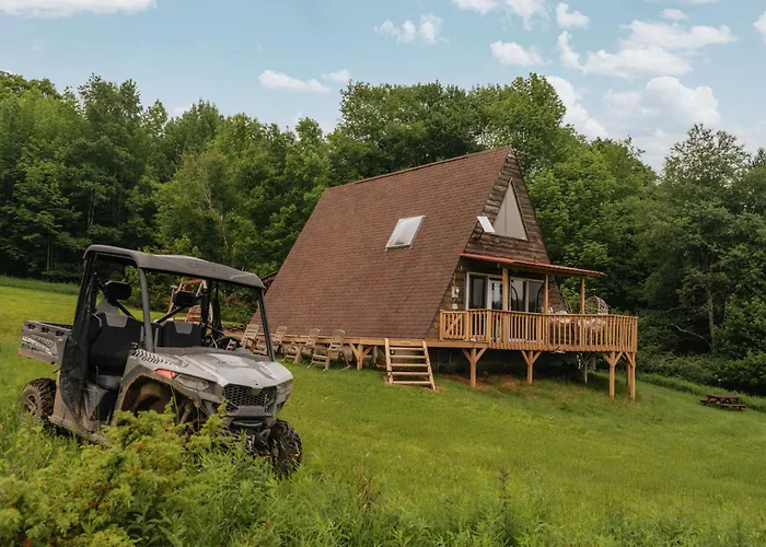 25-Acre Private Retreat W Utv, Hot Tub, Fire Pit, Trails & Stunning Views