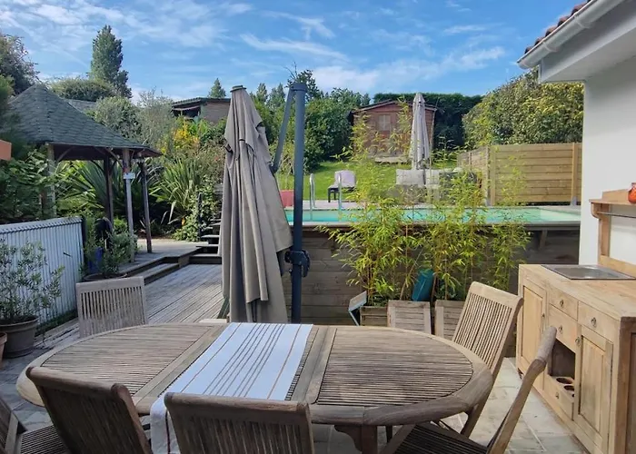 Maison Saint Jean De Luz 6 Personnes Piscine Et Jacuzzi