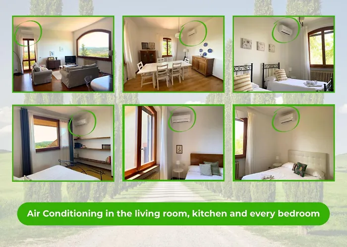 Villa Donatelli - Spacious Panoramic Villa, Perfect For Visiting Tuscany