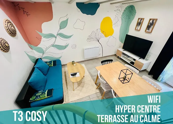 T3 Cosy Maison De Ville Terrasse Au Calme
