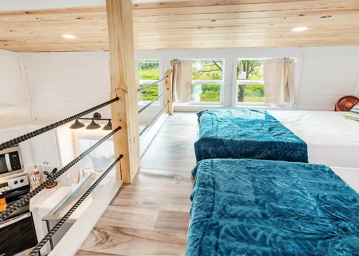 7 Le Soleil Retro Tiny House, Boat Parking, Mins To Lake Guntersville, City Harbor