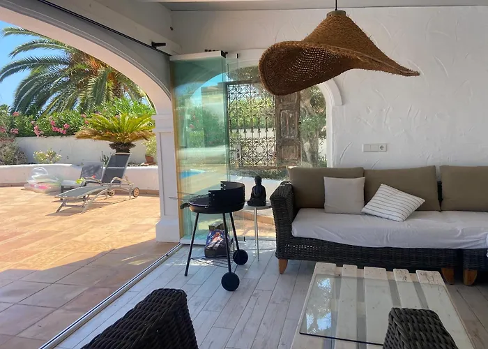 Javea Villa Entiere Piscine Et Cuisine D'Ete A Pinosol