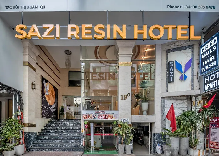 Sazi Resin Hotel - Free Nails Hairwash