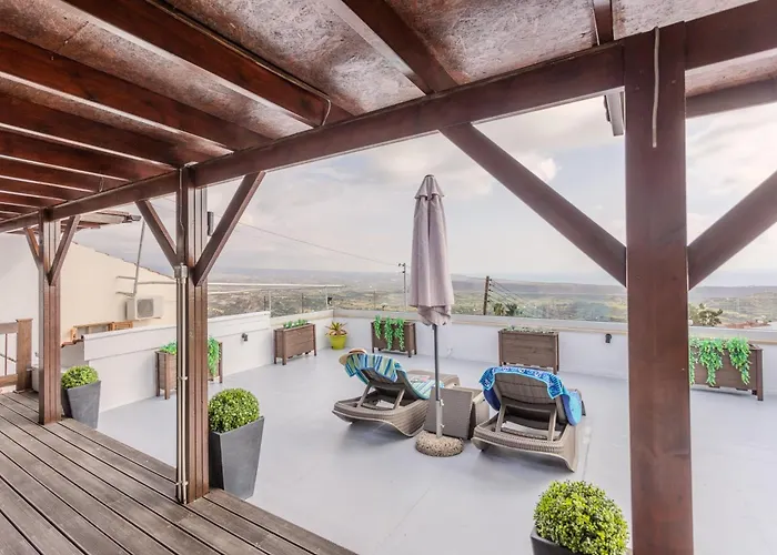 'I Folia' Village House With Roof Garden And Terrace