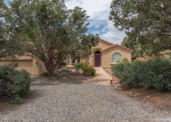 Sedona Wellness Casita With Hot Tub, Outdoor Sauna & Private Courtyard