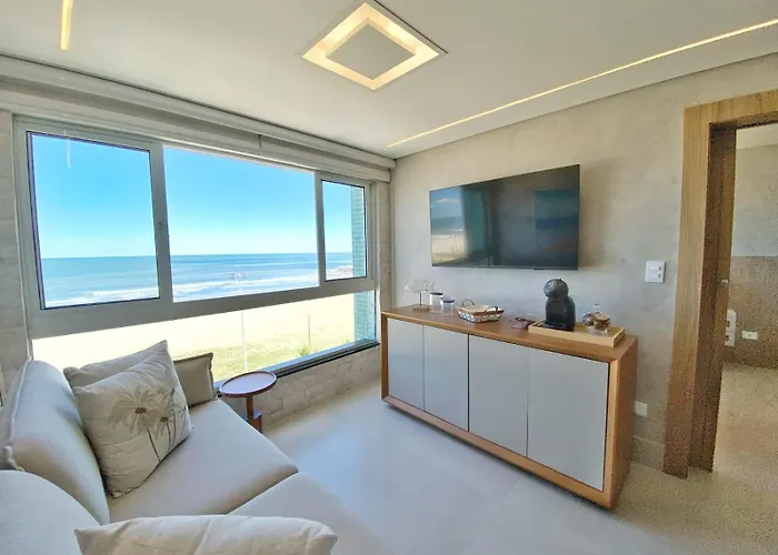 Cobertura duplex de frente para o mar