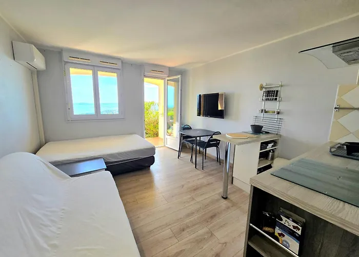Var Azur - Studio - Clim - Piscine - Vue Mer