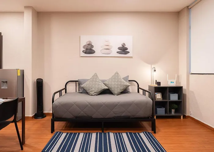 307 Spacious Ac Apt Historic Cdmx Rooftop