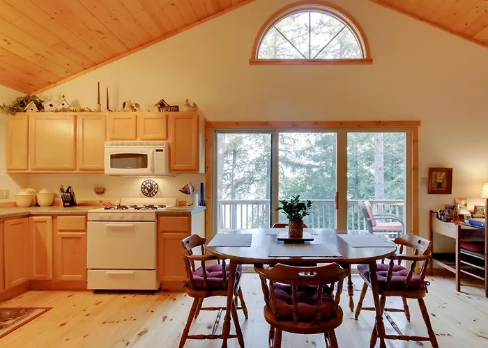 Waterfront Mercer Cabin W/ Wraparound Porch!