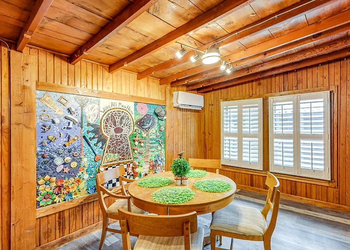 Deck, Hot Tub & Lake View: Brownwood Home!