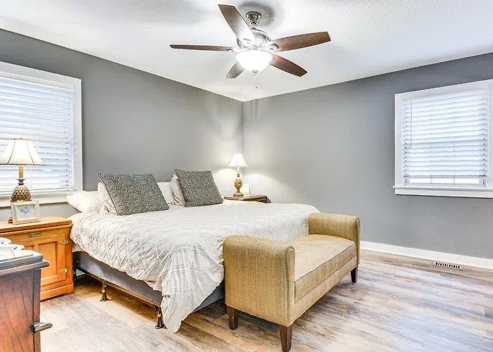 Walk To Parks & Town Square: Cary Home W/ Yard!